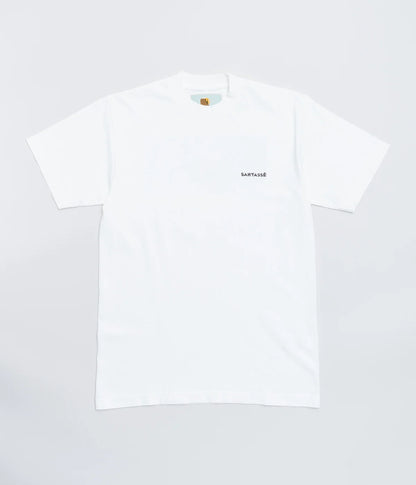 SANTASSÉ "LOGO T-SHIRTS(WHITE)"