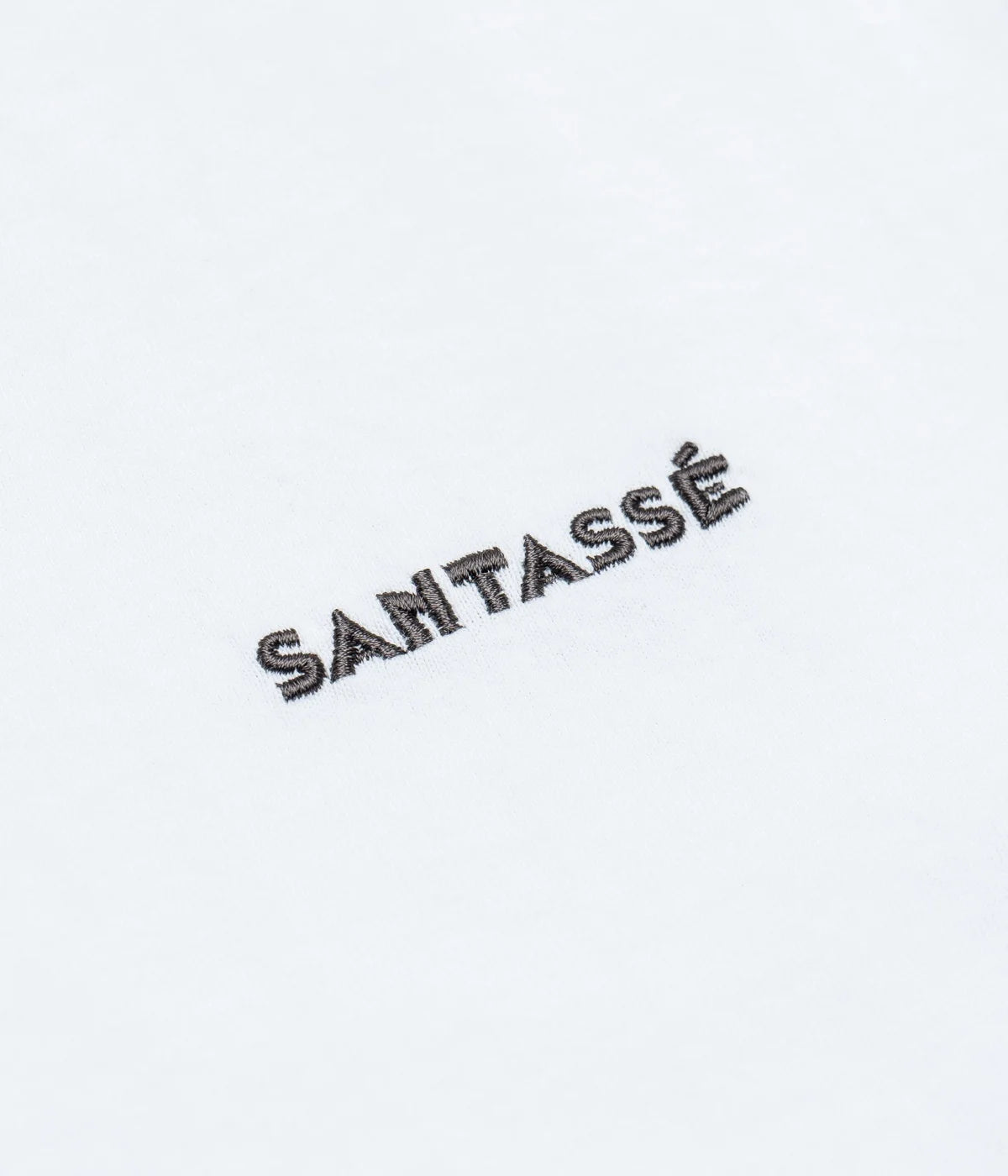 SANTASSÉ "LOGO T-SHIRTS(WHITE)"