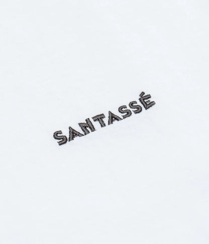 SANTASSÉ "LOGO T-SHIRTS(WHITE)"